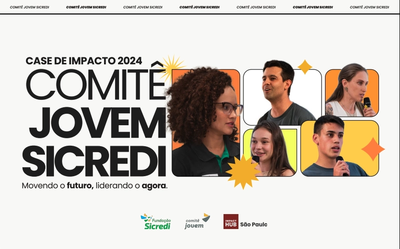 Capa do material Como o Comitê Jovem Sicredi está formando a próxima geração
